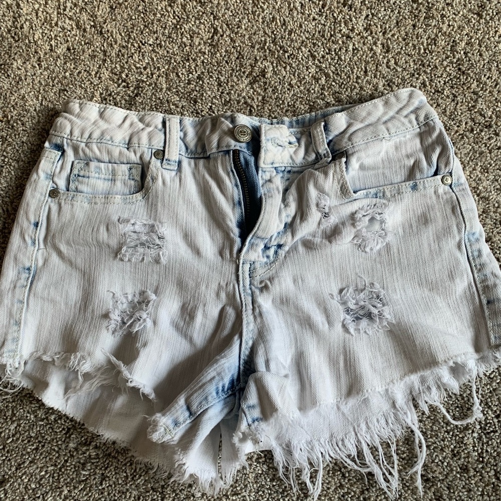Altar’d State high waisted jean shorts